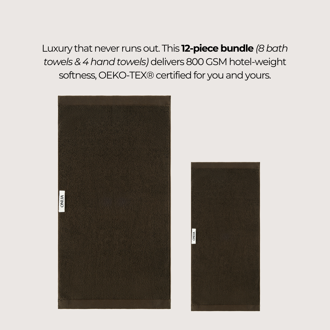 Heavyweight Cotton Bath Towels