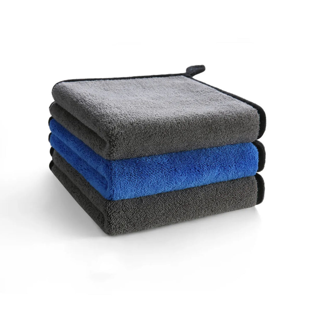 Absorbent Microfiber Car Cleaning Towels – Soft &amp; Low-Lint