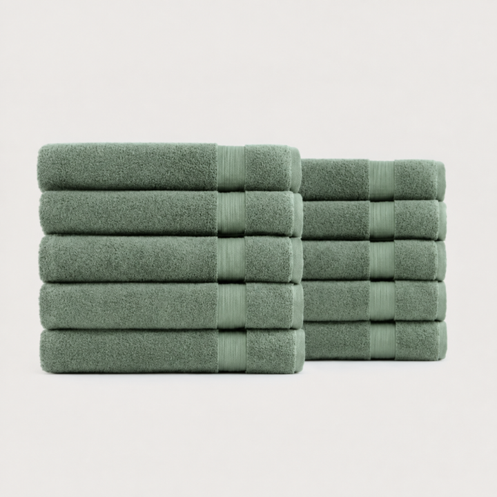 Ultra-Soft Cotton Bath Towels – Plush, Absorbent &amp; Everyday Comfort